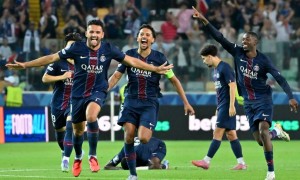 欧超杯-拉莫斯补时绝平 巴黎9分钟2球点球战总分6-5热刺夺冠