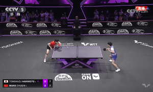 王楚钦不敌张本智和，获WTT横滨冠军赛男单亚军